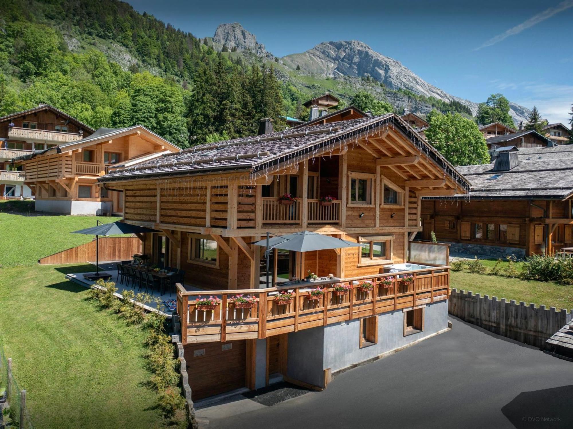 Villa Chalet Trusquin - Ovo Network à Le Grand-Bornand Extérieur photo